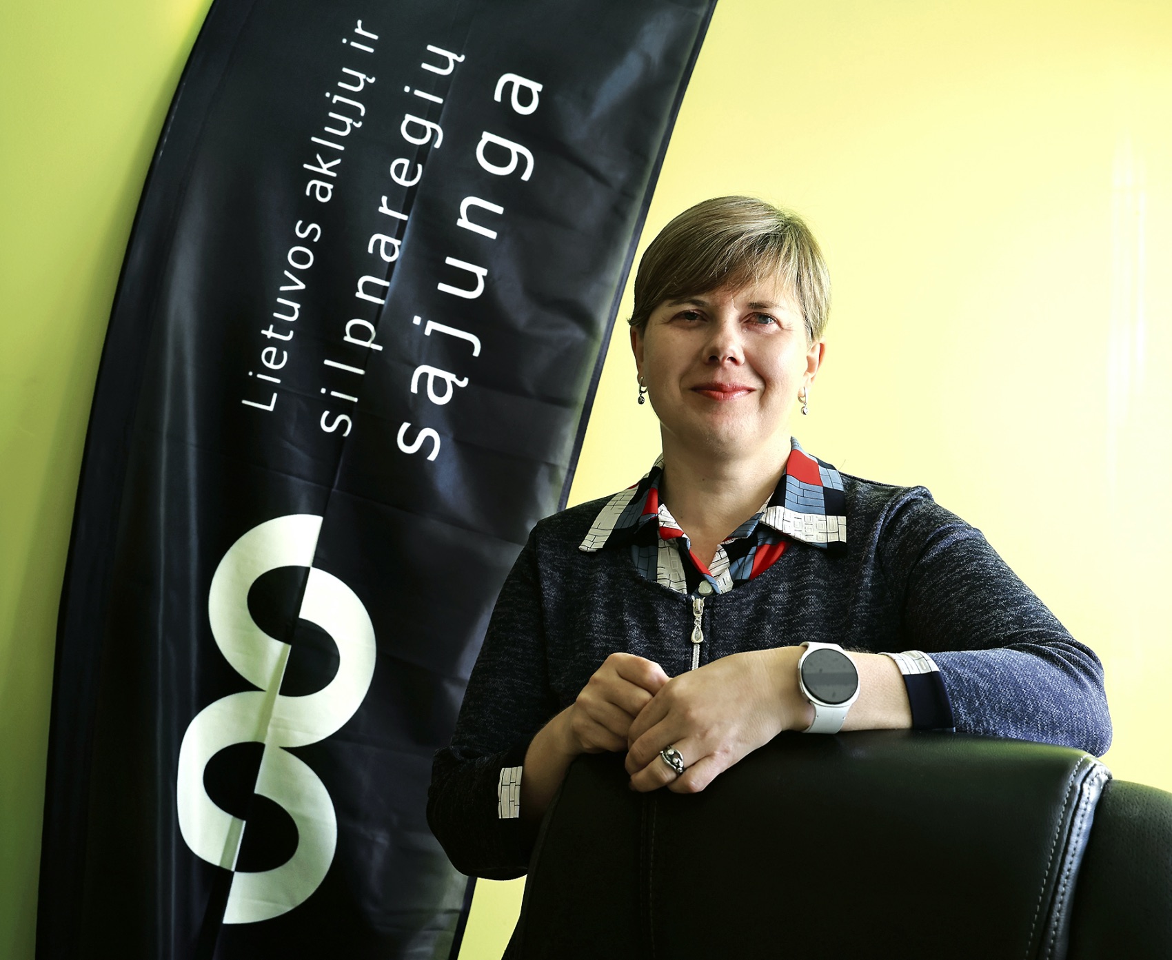LASS Pasvalio rajono filialo pirmininkė Rasa Rimkūnaitė